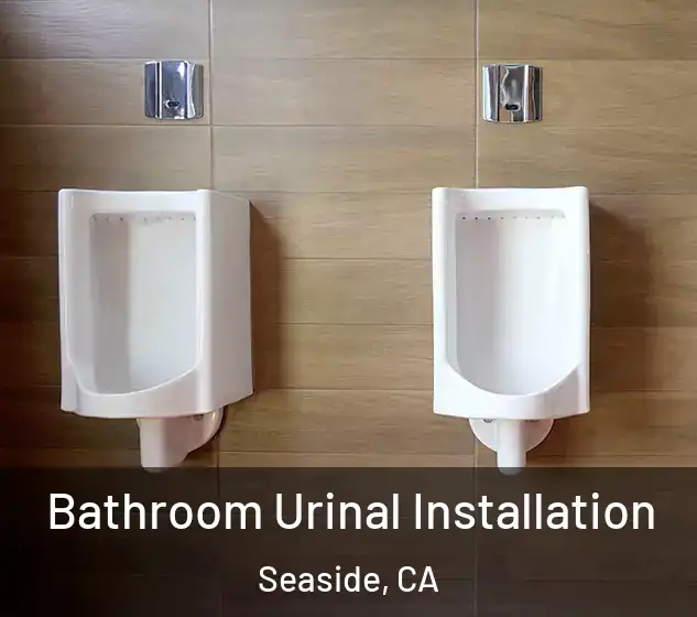  Bathroom Urinal Installation Seaside, CA
